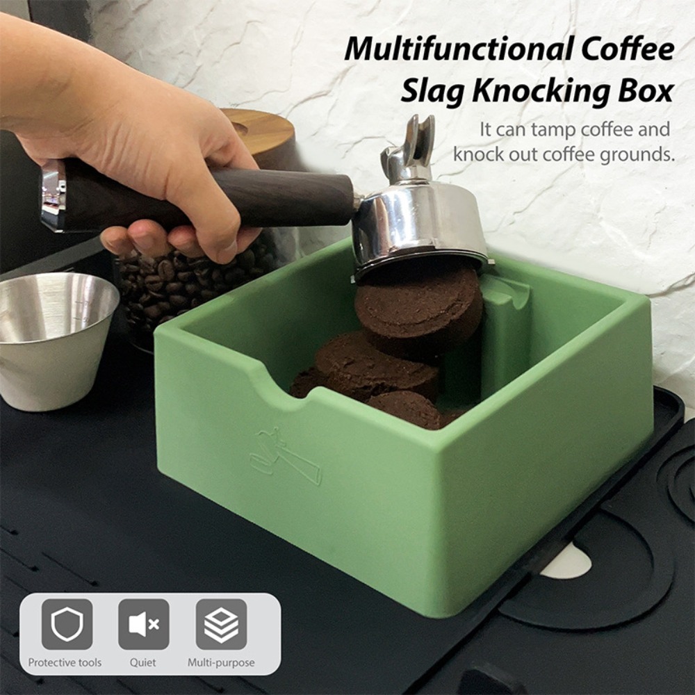 Coffee Knock Box - Espresso Knock Box for Coffee Grounds,