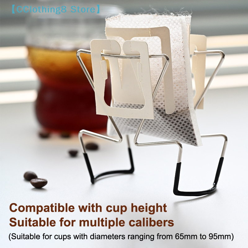 Coffee Equipment Bag - Cafe Drip Bag Holder Stainless Steel