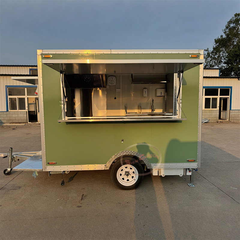 Concession Food Truck Trailer  – Coffee Equipment For Coffee Shop Bewertung und Preis