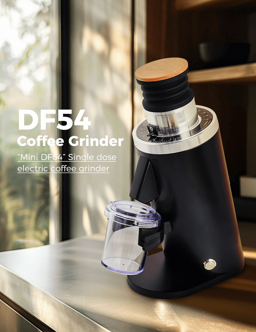 New Design DF54 Household Espr – Coffee Grinder Burr Flat Bewertung und Preis