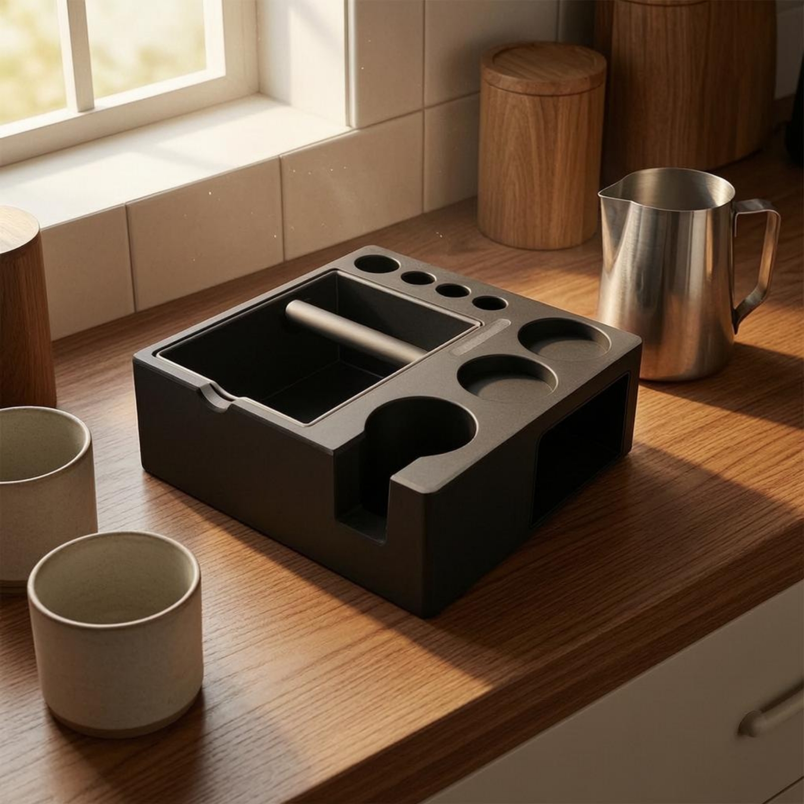 Tamping Station with Knock Box – Coffee Knock Box Bewertung und Preis