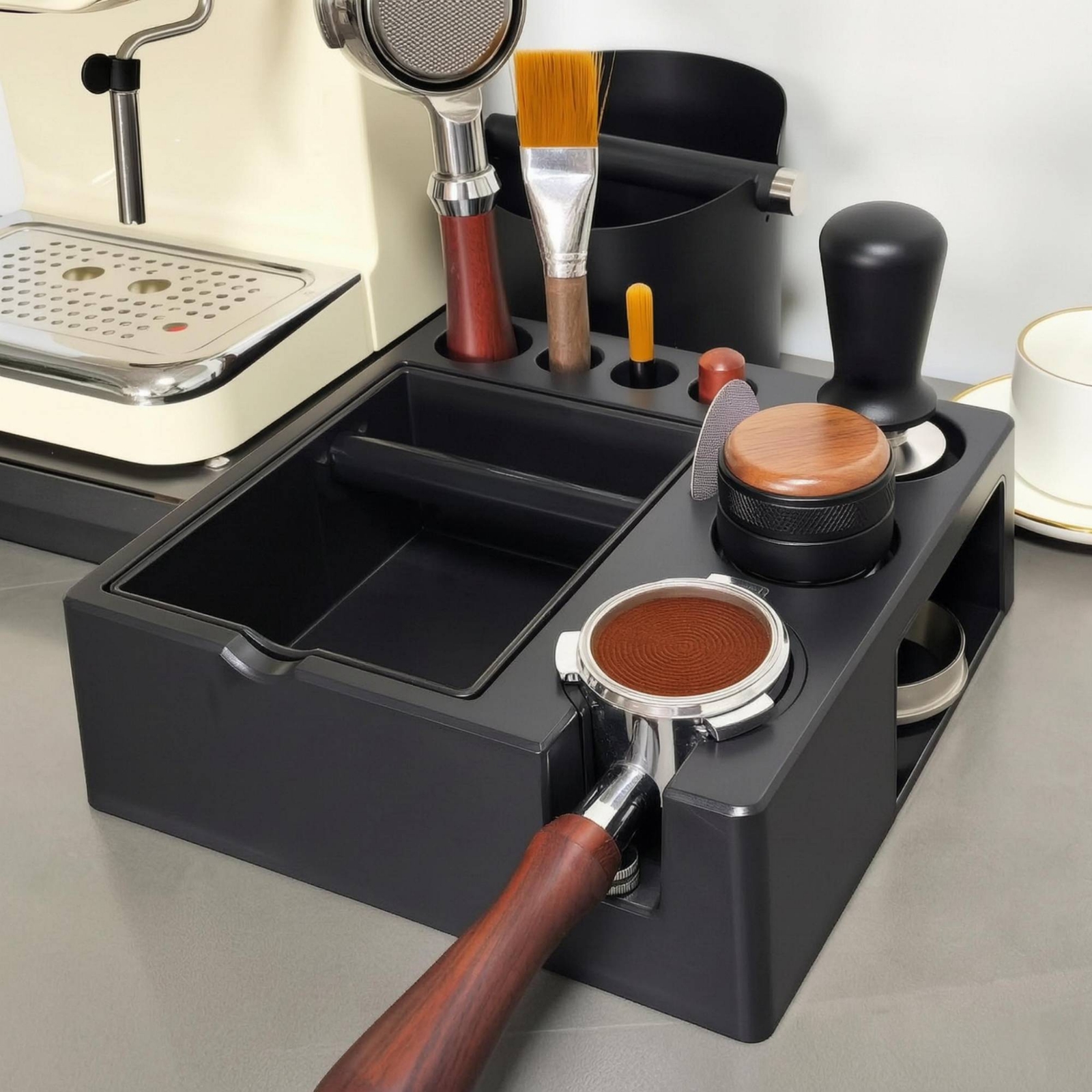 Tamping Station with Knock Box – Coffee Knock Box Bewertung und Preis