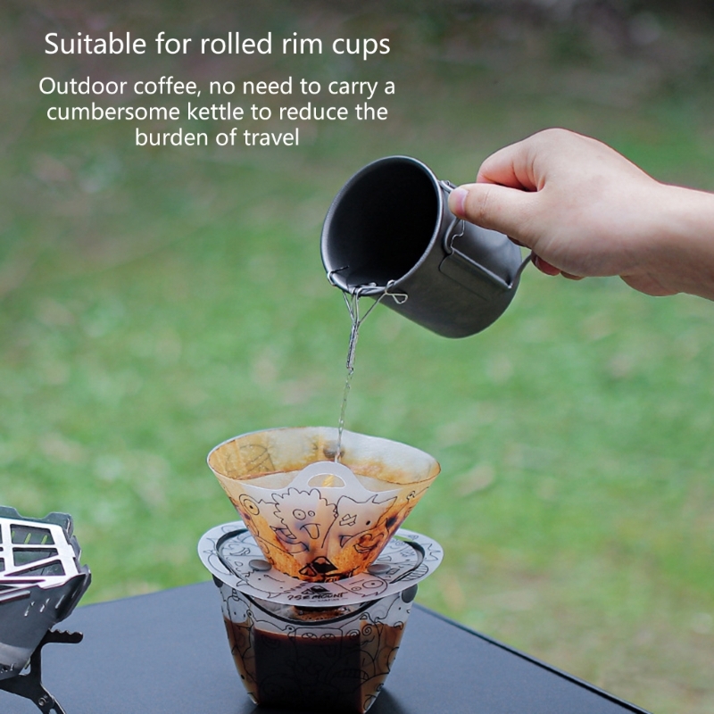 1PC Hand Brewed Coffee Teapot  – Outdoor Coffee Equipment Bewertung und Preis