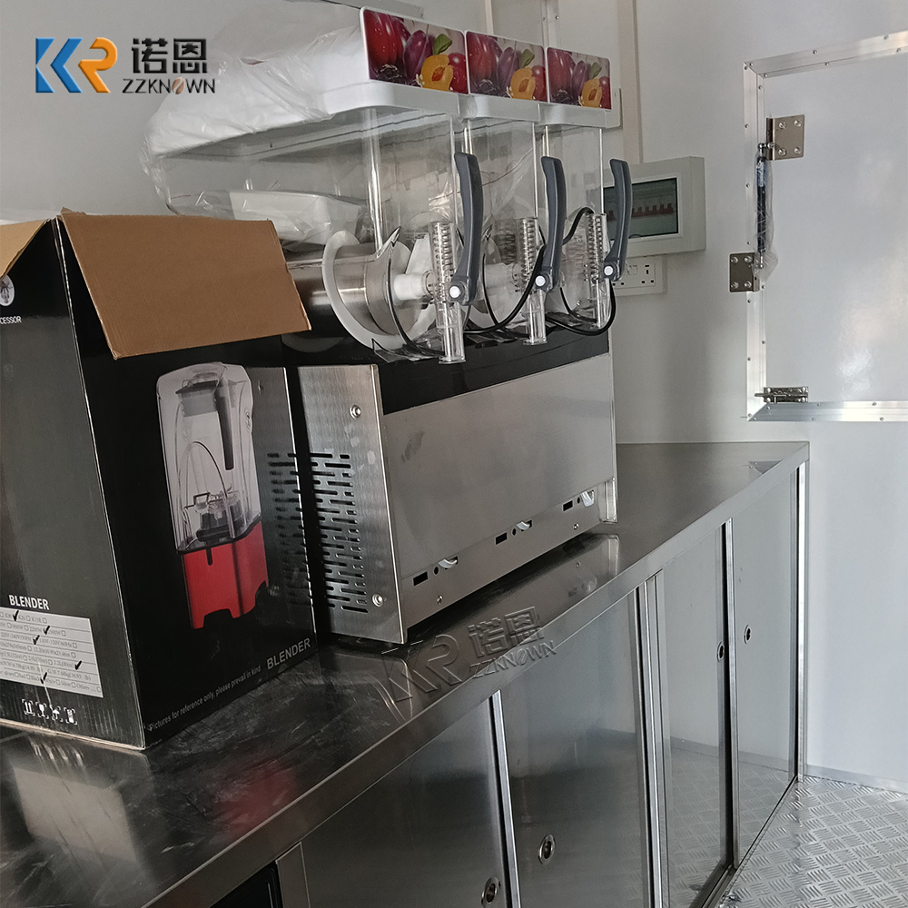 Stainless Steel Mobile Food Tr – Outdoor Coffee Equipment Bewertung und Preis