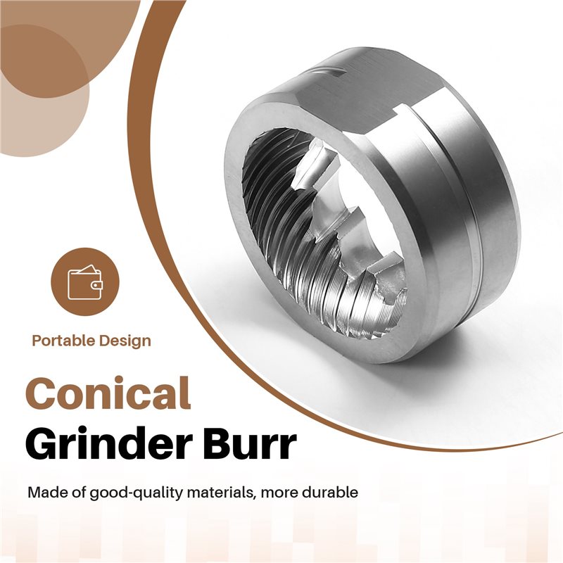 【BRAND NEW】2 Set 38Mm Conical  – Coffee Grinder Burr Flat Bewertung und Preis