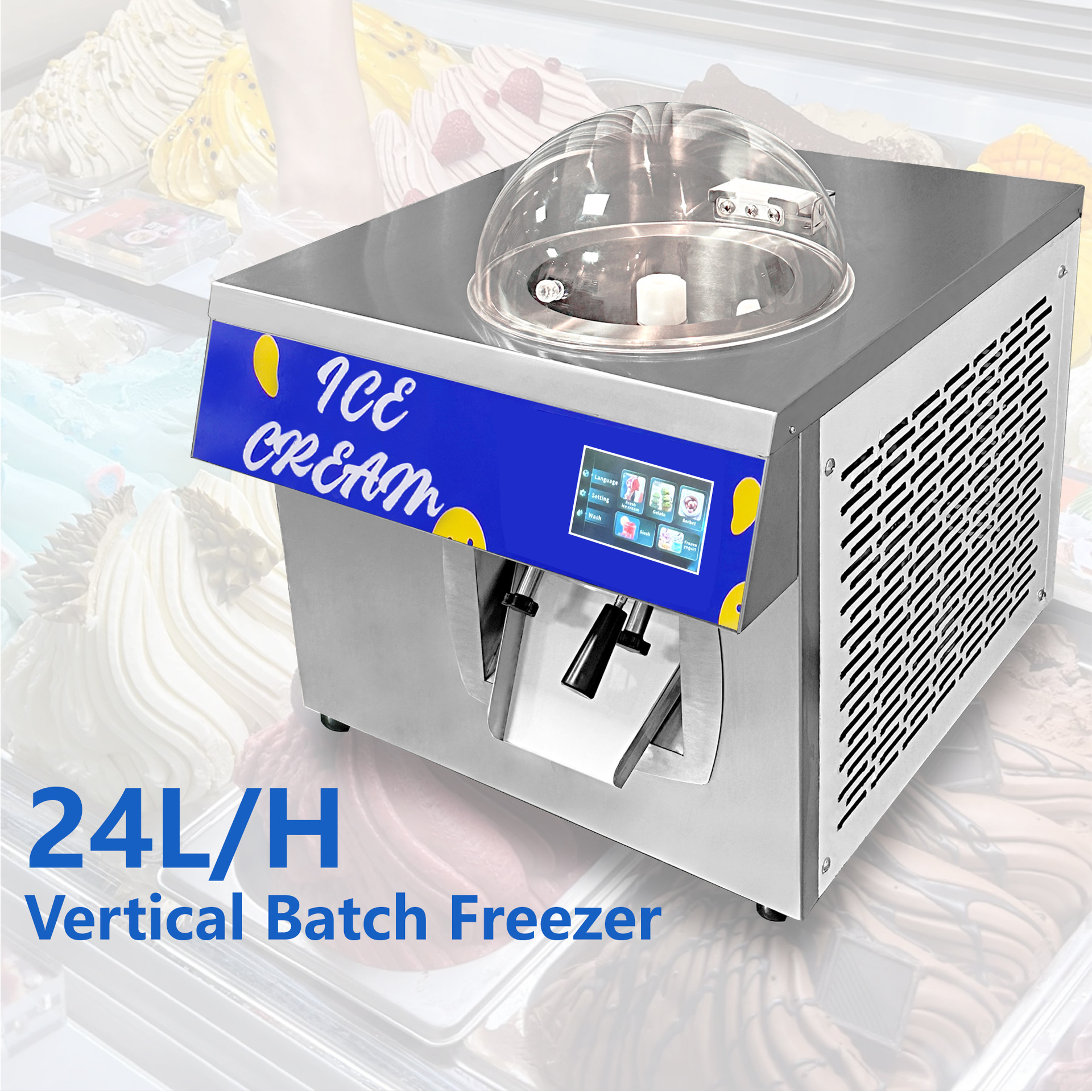 24L/H Ice Cream Machine, Coffe – Coffee Equipment For Coffee Shop Bewertung und Preis