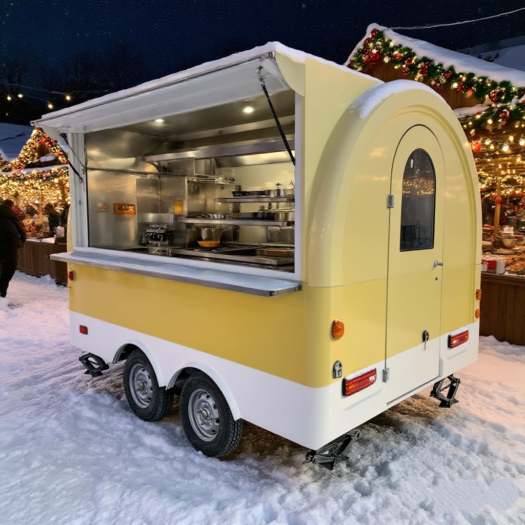 Outdoor Mobile  Food Trailers  – Outdoor Coffee Equipment Bewertung und Preis