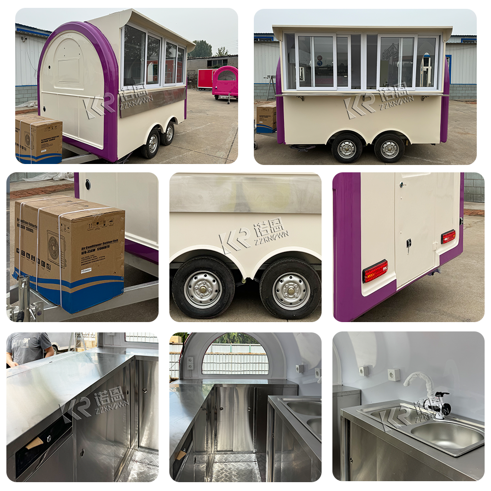 Outdoor Mobile  Food Trailers  – Outdoor Coffee Equipment Bewertung und Preis