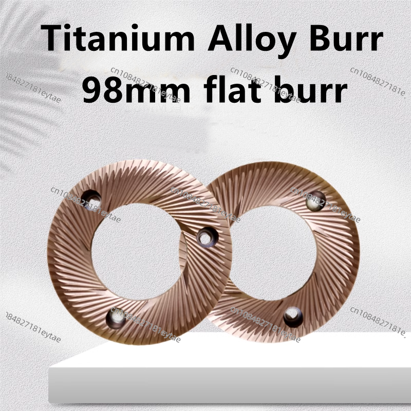 98mm Titanium Alloy Flat Burr, – Coffee Grinder Burr Flat Bewertung und Preis
