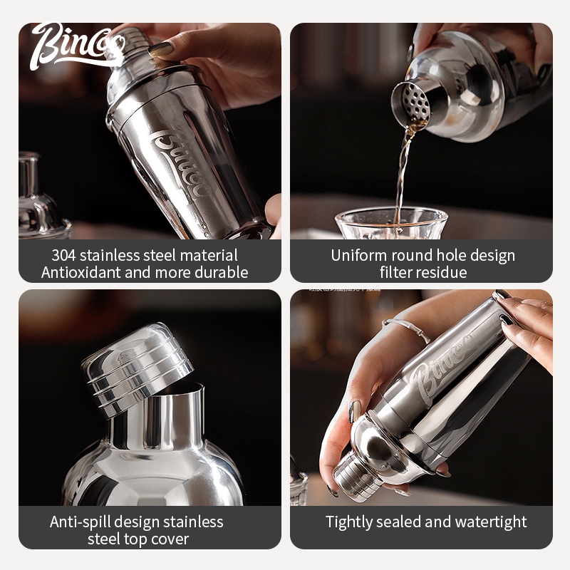 BINCOO Stainless Steel Shaker  – Coffee Equipment And Tools Bewertung und Preis