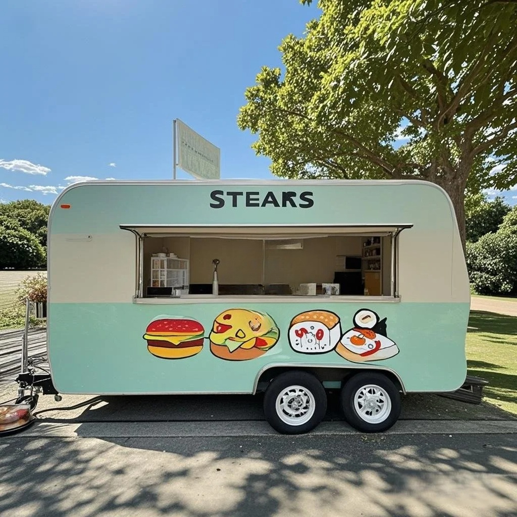 Customized Concession Shop BBQ – Coffee Equipment For Coffee Shop Bewertung und Preis