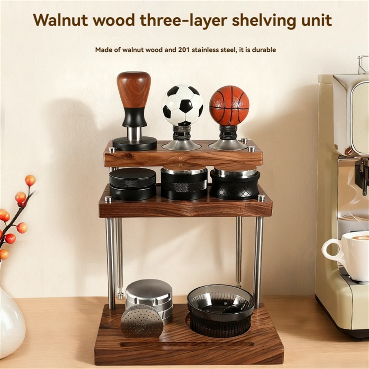 A38F Wooden Espresso Tamper Ho – Coffee Equipment And Tools Bewertung und Preis