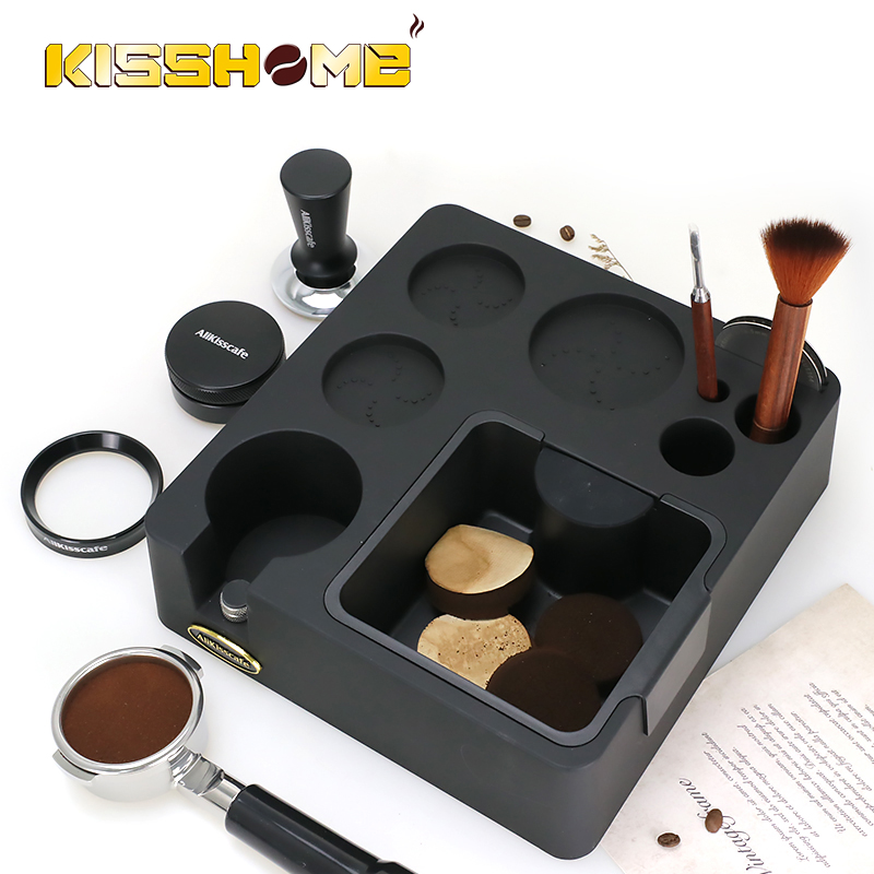Espresso Tamping Station With  – Coffee Knock Box Bewertung und Preis