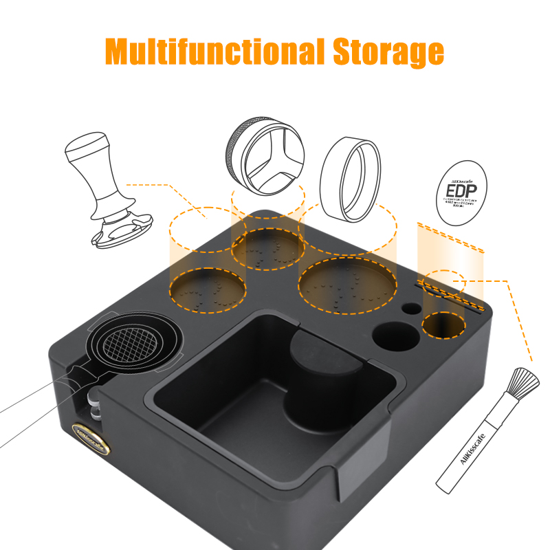 Espresso Tamping Station With  – Coffee Knock Box Bewertung und Preis