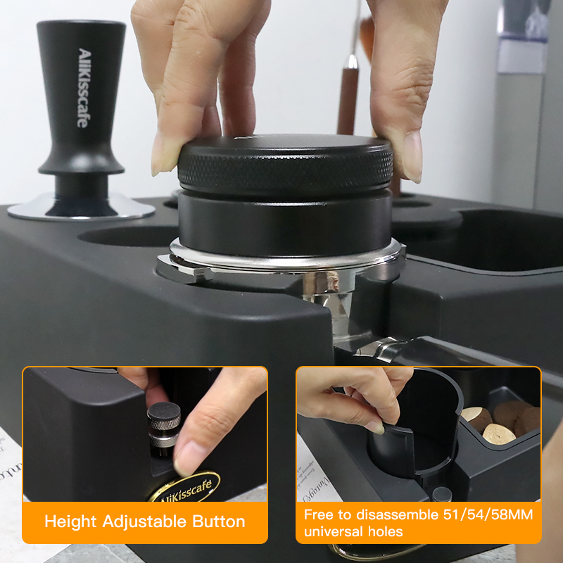 Espresso Tamping Station With  – Coffee Knock Box Bewertung und Preis