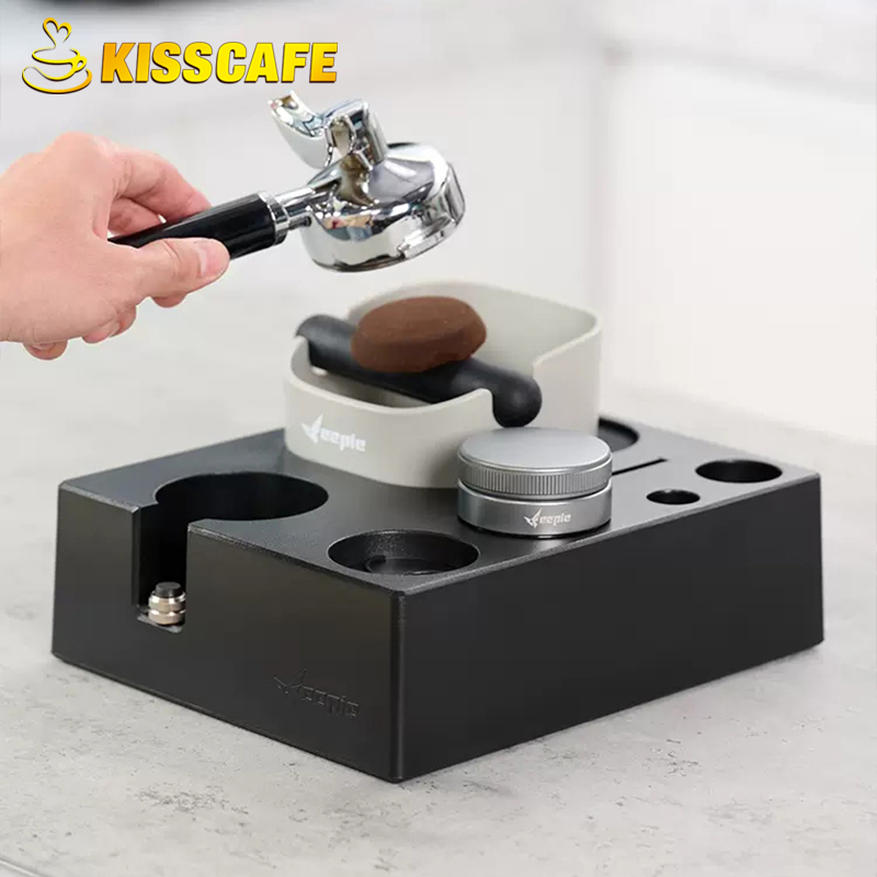 Coffee Tamper Station Mat Stan – Coffee Knock Box Bewertung und Preis