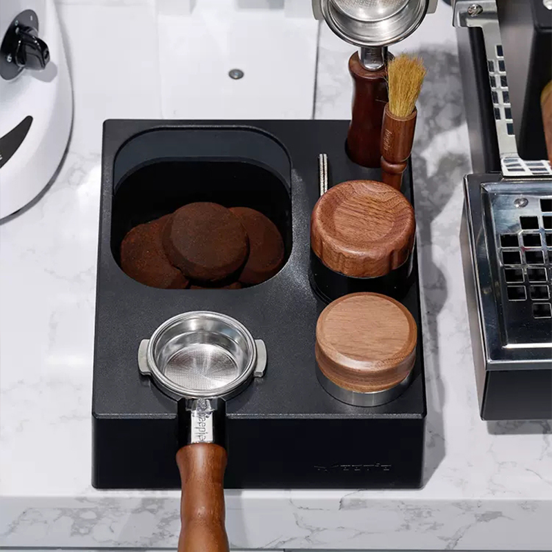 Coffee Tamper Station Mat Stan – Coffee Knock Box Bewertung und Preis