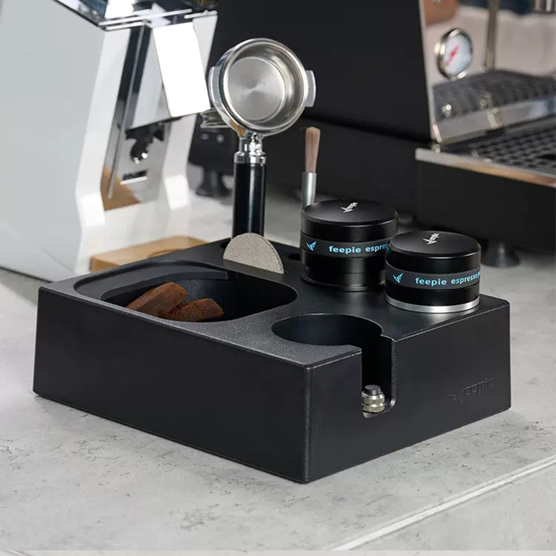 Coffee Tamper Station Mat Stan – Coffee Knock Box Bewertung und Preis