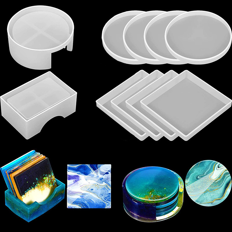 Round Square Coaster Silicone  – Coffee Equipment And Tools Bewertung und Preis