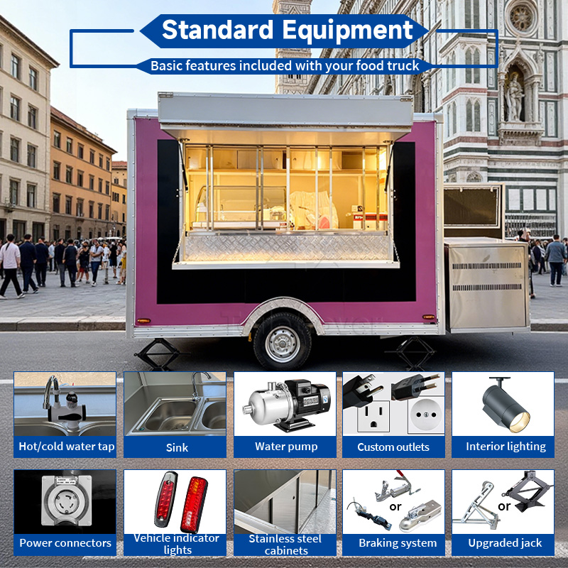 Outdoor Mobile Food Truck Trai – Outdoor Coffee Equipment Bewertung und Preis